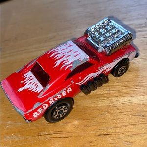 Matchbox 1973 Mattel car toy vintage Red Rider